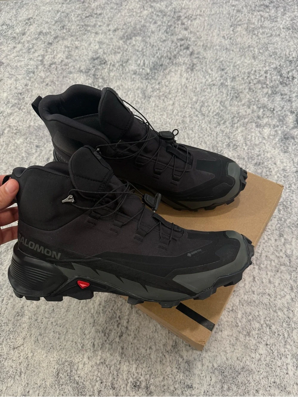 Salomon Cross Hike 2 Mid GTX Gortex Black Size 10 Men’s